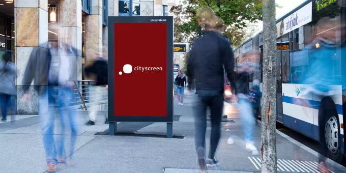 Das Publikum von cityscreen wird auf täglich über 310'000 hochschnellen. Parkhaus Jelmoli
