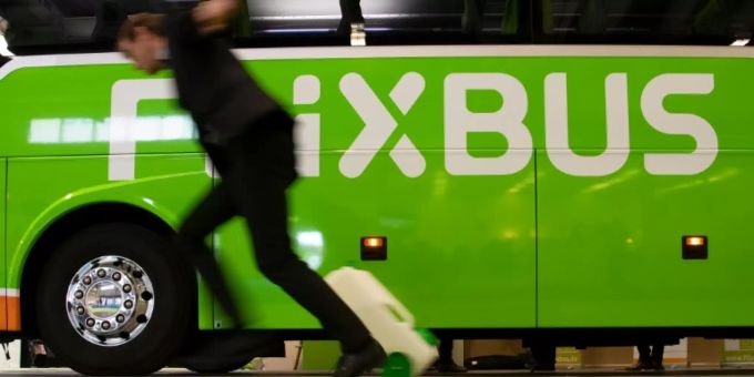 Fahrzeug der Flixbus-Flotte Fahrzeug der Flixbus-Flotte