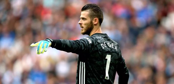 Auch David de Gea weiss nicht, was bei Manchester United derzeit los ist. Manchester United de Gea