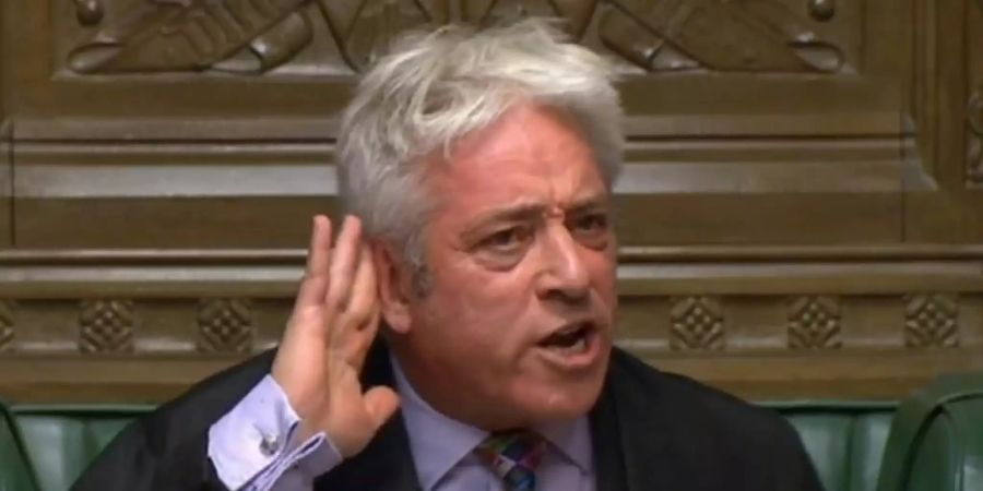 Parlamentspräsident John Bercow