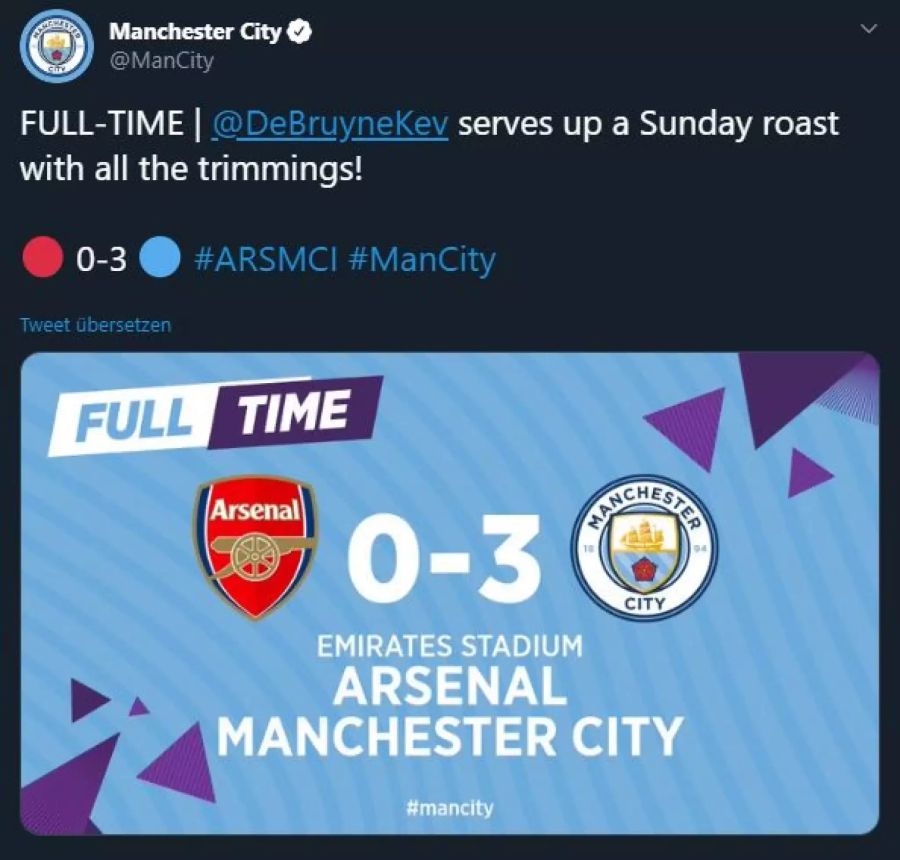 Arsenal Manchester City