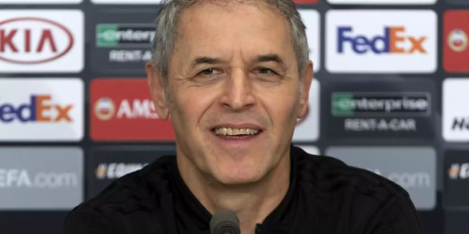 Basels Trainer Marcel Koller sieht vor dem Europa-League-Spiel gegen Getafe keine Baisse seines Teams Basels Trainer Marcel Koller sieht vor dem Europa-League-Spiel gegen Getafe keine Baisse seines Teams