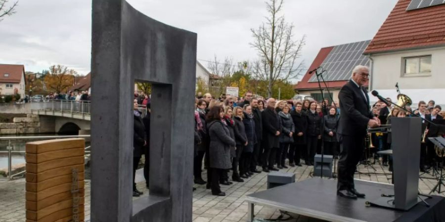 Steinmeier in Hermaringen