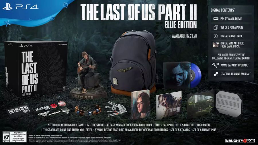 Die Ellie Edition von The Last of Us Part II.