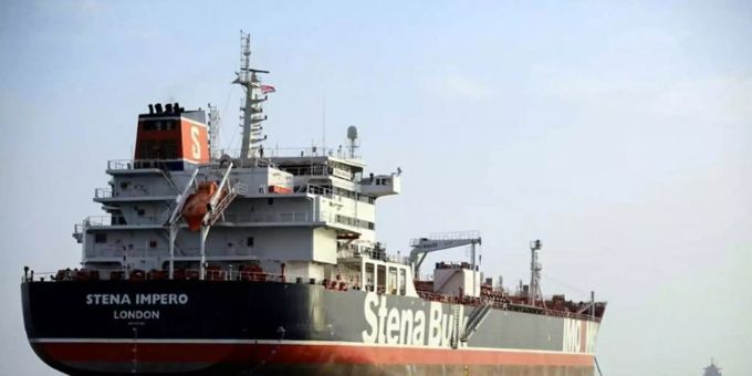 Beschlagnahmter Tanker «Stena Impero» Beschlagnahmter Tanker «Stena Impero»