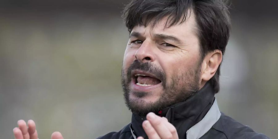 Wils Trainer Ciriaco Sforza treibt seine Leute erfolgreich an