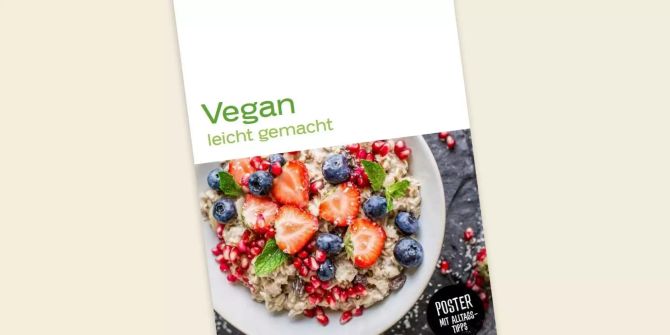 Broschüre Vegan leicht gemacht