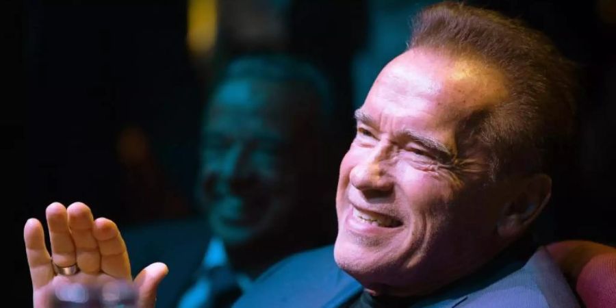 Arnold Schwarzenegger treibt noch heute Bodybuilding. Foto: David Zorrakino/Europa Press/dpa