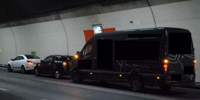 Bei der Kollision wurde niemand verletzt. Kollision
