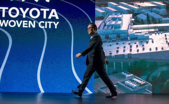 Toyotas autonome Mehrzweck-Fahrzeuge sollen in der «Woven City» eine zentrale Rolle spielen. toyota stadt der zukunft