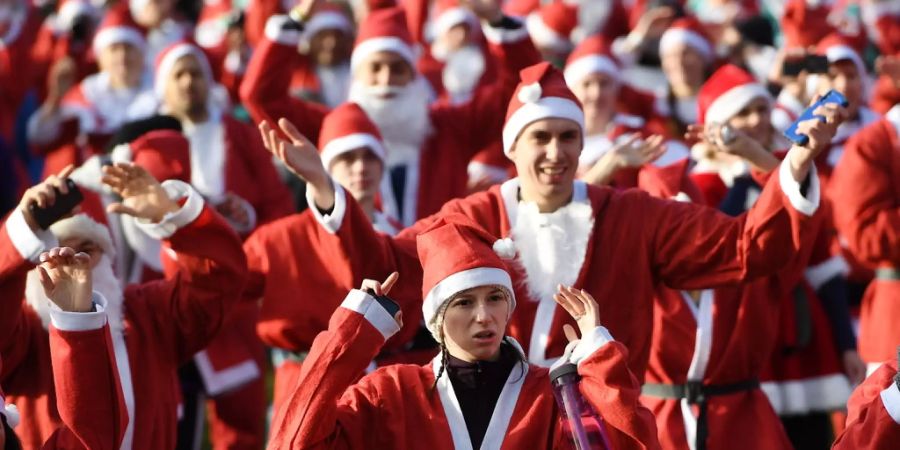 london santa run