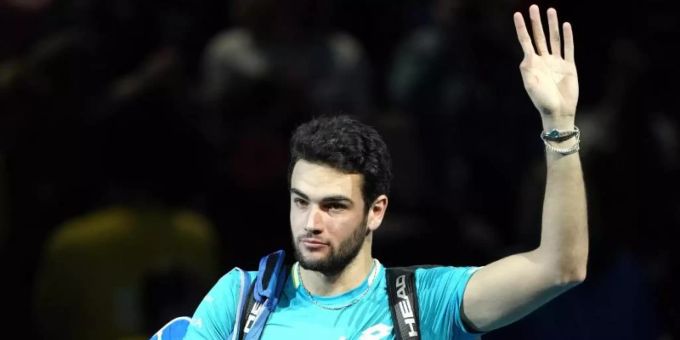 Hat sein drittes Gruppenspiel verloren: Dominic Thiem. Foto: Tess Derry/PA Wire/dpa Hat sein drittes Gruppenspiel verloren: Dominic Thiem. Foto: Tess Derry/PA Wire/dpa