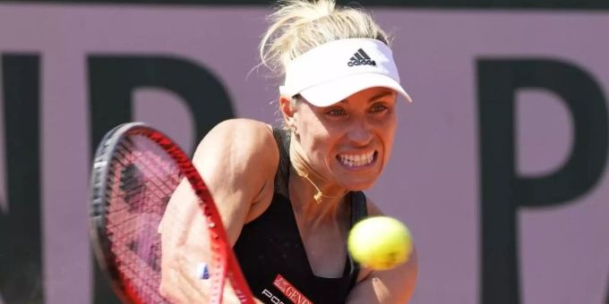 Angelique Kerber schied in Paris in der ersten Runde aus. Foto: Michel Euler/AP/dpa