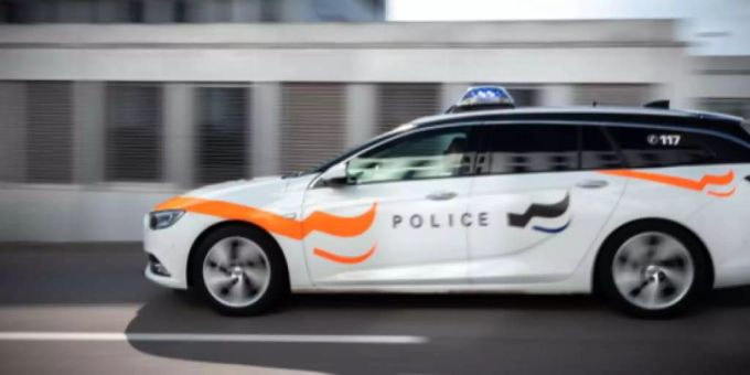 Ein Auto der Kantonspolizei Freiburg.
