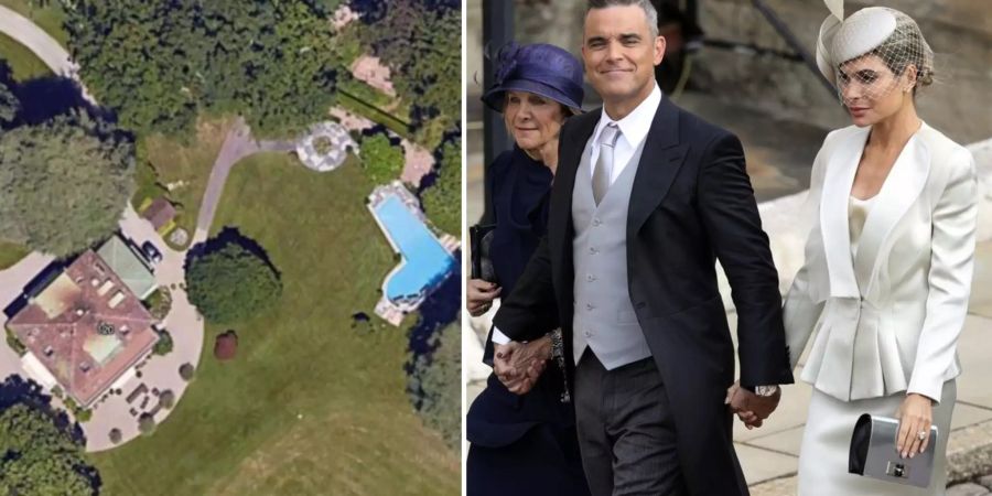 Robbie Williams wohnte mit seiner Familie in Genf.