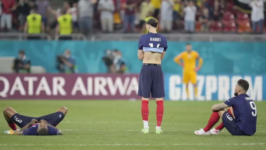 Frankreich ist an der Euro 2020 im Penaltyschiessen gegen die Schweiz ausgeschieden.