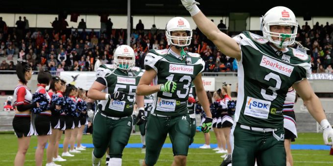 Die Schwäbisch Hall Unicorns bei dem Calanda-Cup in der Schweiz. schwäbisch Hall unicorns