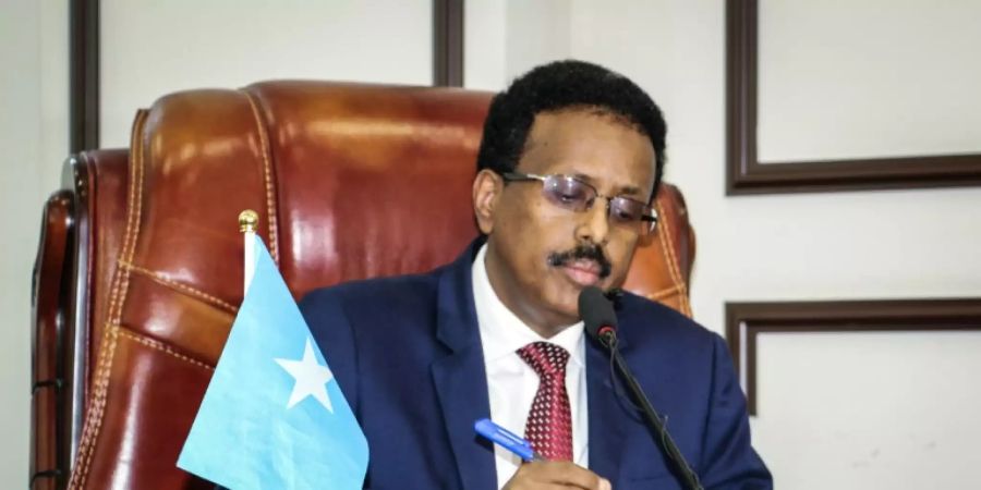 Somalias  Präsident Mohamed Abdullahi Mohamed