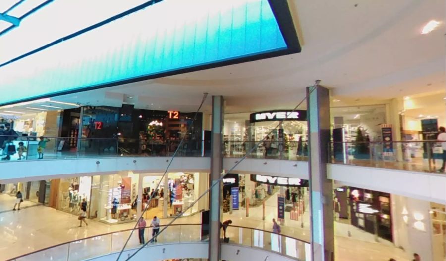 In diesem Einkaufszentrum, dem Westfield Bondi Junction, fand die mögliche Ansteckung statt.