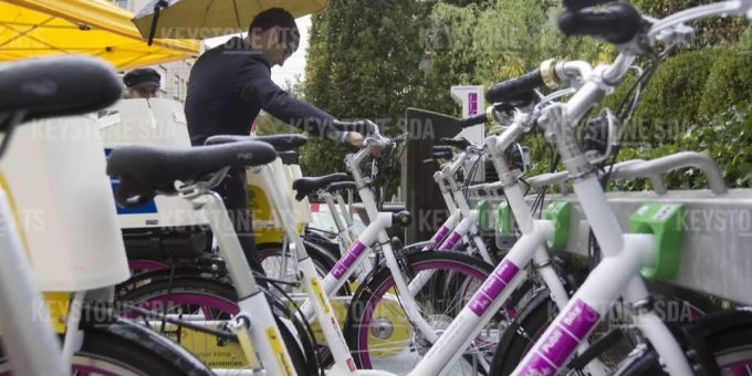 E-Bike Ladestationen in Zweisimmen. E-Bike Ladestationen in Zweisimmen.