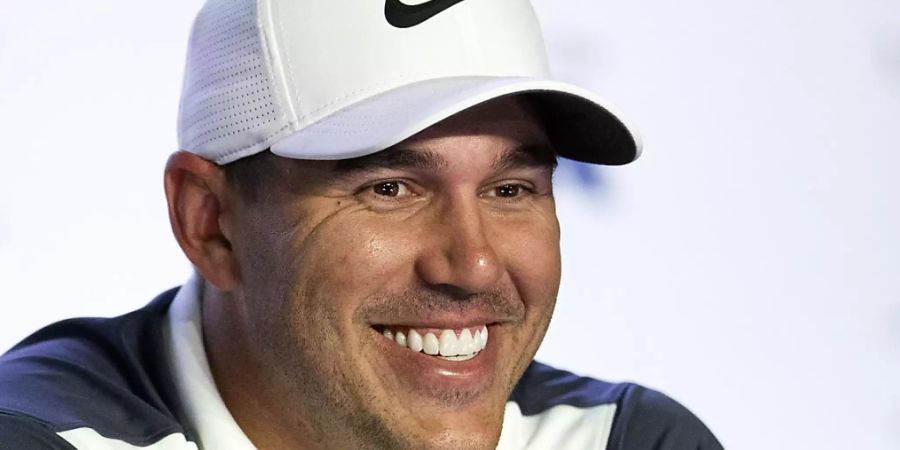 Topfavorit Brooks Koepka scheint vor dem US Open entspannt zu sein