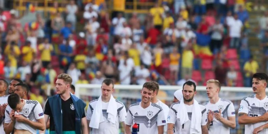 Nach dem Sieg über Rumänien fordert die deutsche U21 nun im EM-Finale Spanien. Foto: Cezaro De Luca