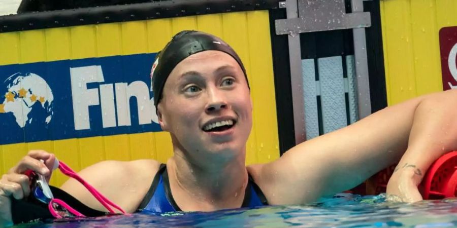 Sarah Köhler hat sich für das WM-Finale über 800 Meter Freistil qualifiziert. Foto: Bernd Thissen