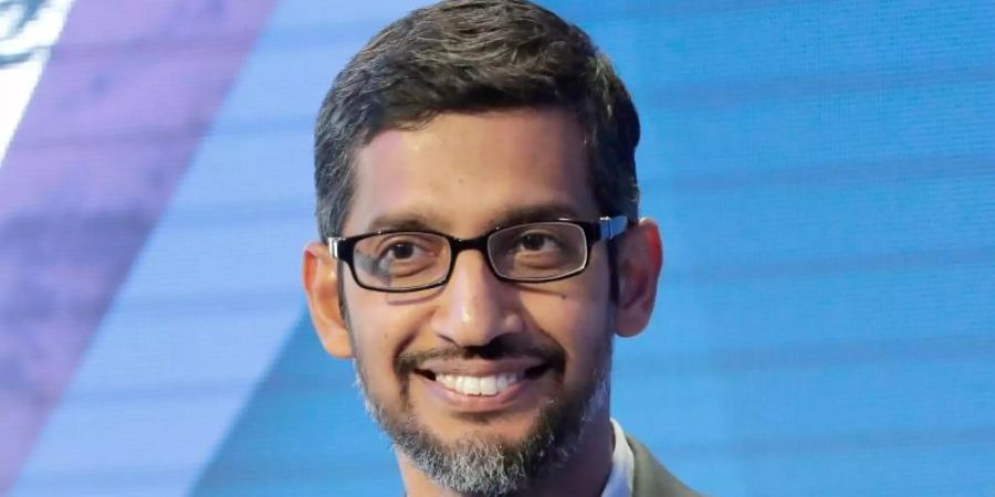 Sundar Pichai, Vorstandsvorsitzender von Google. Foto: Markus Schreiber/AP