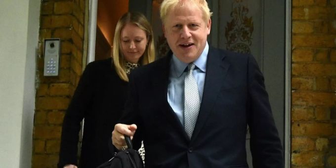 Bewerber Johnson auf dem Weg zum ersten Wahlgang Bewerber Johnson auf dem Weg zum ersten Wahlgang