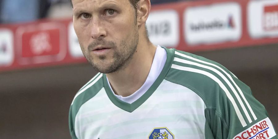 Luzerns routinierter Goalie David Zibung (im Bild) erhält mit dem deutschen Marius Müller einen neuen Konkurrenten
