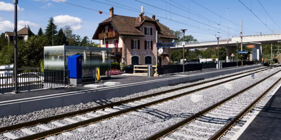 Rien ne va plus! Wegen eines Fehlers bei der Lichtsignalanlage ist der Zugverkehr zwischen Palézieux und Lausanne unterbrochen. (Archivbild)