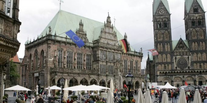 Die Sozialdemokratische Partei Deutschlands will weiter im Rathaus Bremen regieren. Sozialdemokratische Partei Deutschlands
