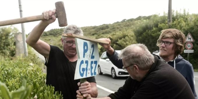G7-Gegner in der Nähe von Hendaye G7-Gegner in der Nähe von Hendaye