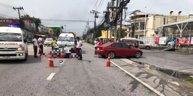 Unfall in Phuket