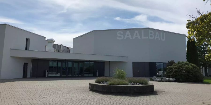 Der Saalbau in Kirchberg.
