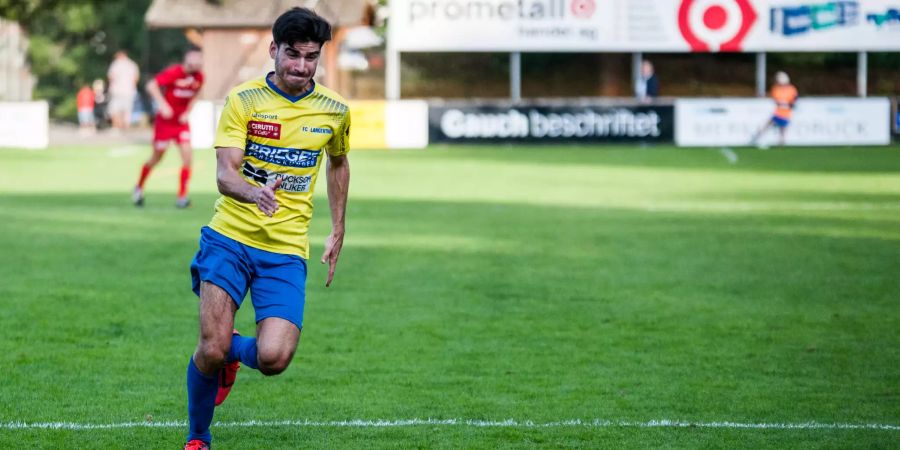 Ardy Selmani vom FC Langenthal (Grossenbacher)