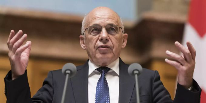 Ueli Maurer spricht zur Grossen Kammer, an der Sommersession der Eidgenössischen Räte, am Montag, 17. Juni 2019 im Nationalrat in Bern. Ueli Maurer