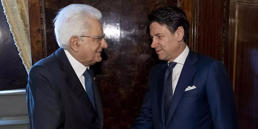 Mattarella Giuseppe Conte