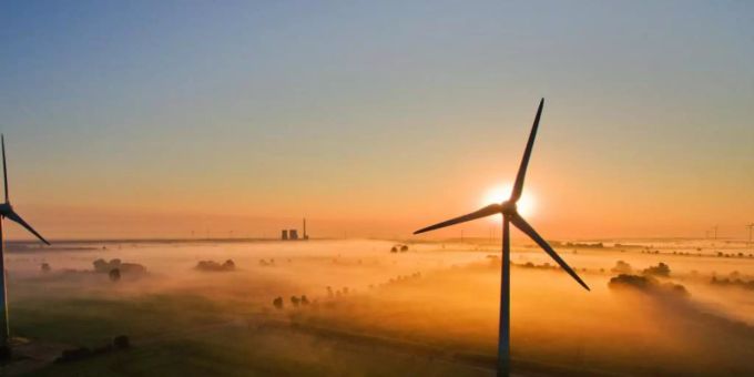 Der Ausbau von Windrädern an Land stockt enorm. Foto: Julian Stratenschulte Der Ausbau von Windrädern an Land stockt enorm. Foto: Julian Stratenschulte