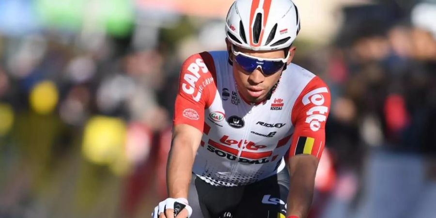 Muss die Deutschland-Tour vorzeitig beenden: Caleb Ewan. Foto: David Stockman/BELGA