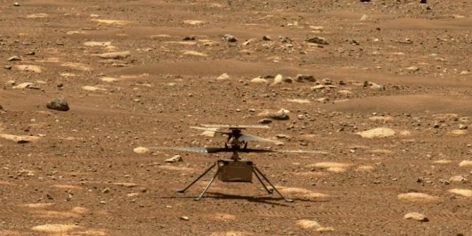 Mars Hubschrauber Ingenuity