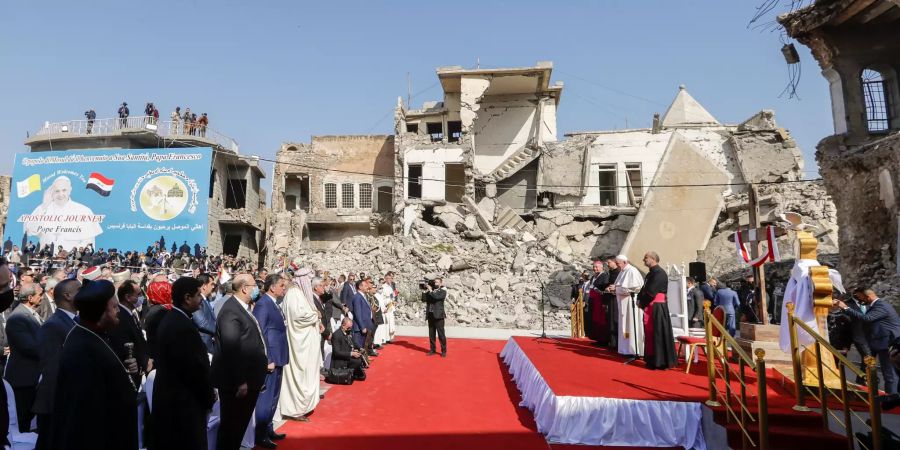 Papst Franziskus Irak