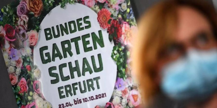 Wer die Bundesgartenschau in Erfurt besuchen möchte, muss sein Ticket im Vorverkauf kaufen. Foto: Martin Schutt/dpa-Zentralbild/dpa