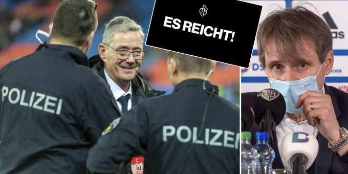 «Es reicht!» - FCB schaltet wegen geschmackloser Proteste Polizei ein