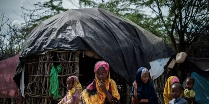 Kinder im Flüchtlingslager Dadaab in Kenia. Flüchtlingslager