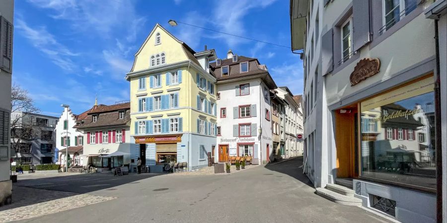 Die Altstadt von Liestal.