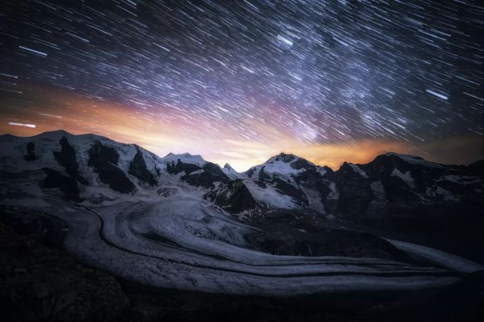 Persgletscher von Diavolezza Persgletscher von Diavolezza