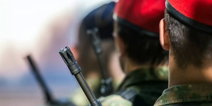 Soldaten der Bundeswehr. Bundeswehr