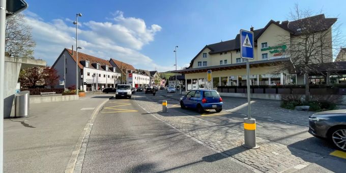Im Dorfzentrum der Gemeinde Birmensdorf (ZH). Im Dorfzentrum der Gemeinde Birmensdorf (ZH).