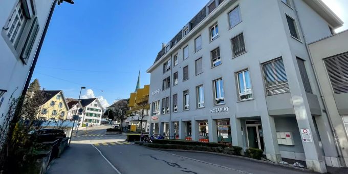 Das Stadtzentrum vo Wädenswil. Das Stadtzentrum vo Wädenswil.
